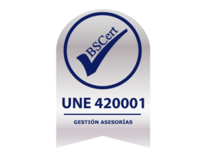 Certificación UNE 420001 de Asesoría Unidad (BSCert)